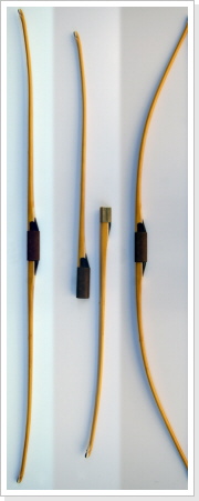 Bambuslaminierter Osage Orange Bogen mit Prery-Reflex