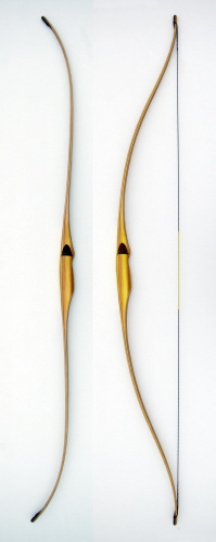 Wurfarme aus Black Charry und st&auml;bchenverleimten, getemperten Bambus im Kern. Bauweise: Hybrid